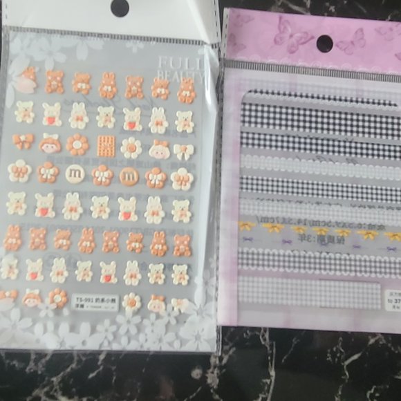 Nail Accessories Pkg. -Valentine's Day Decals Included - Picture 14 of 15